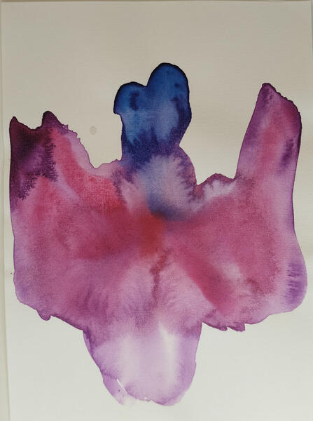 A5, watercolor. 15€