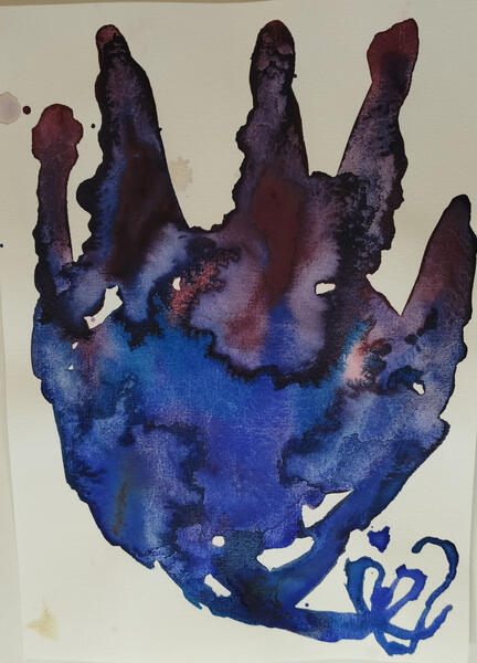 A5, watercolor. 15€