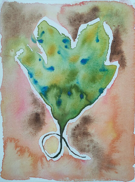 A5, watercolor. Pay what you want.