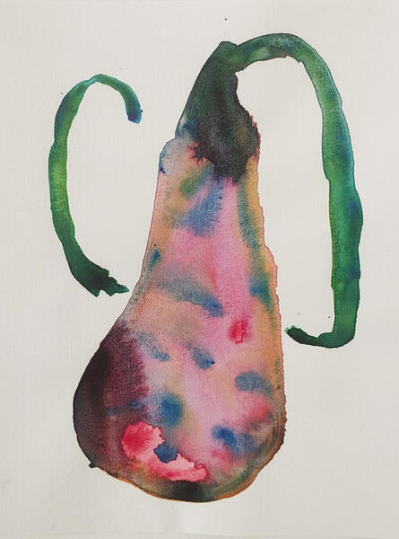 A5, watercolor. 25€