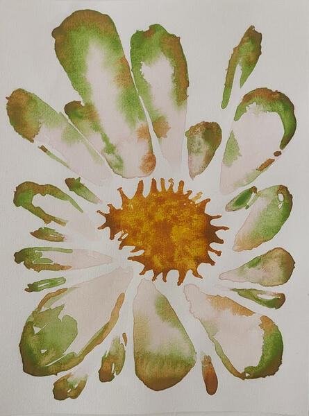 A5, watercolor. 25€