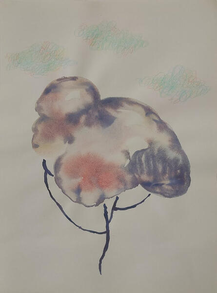 A3, watercolors and color pencil. Pay what you want.