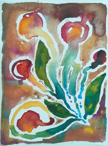 A5, watercolor. 35€