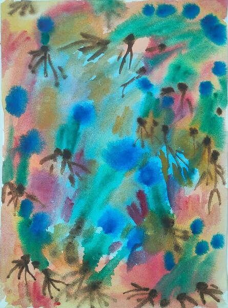 A3, watercolor. 20€