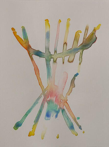 A5, watercolor. 20€