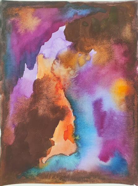 A5, watercolor. 20€