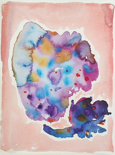 A5, watercolor. 25€