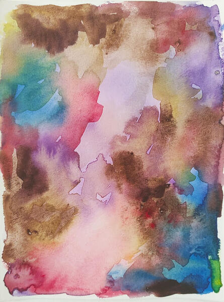 A5, watercolor. 15€