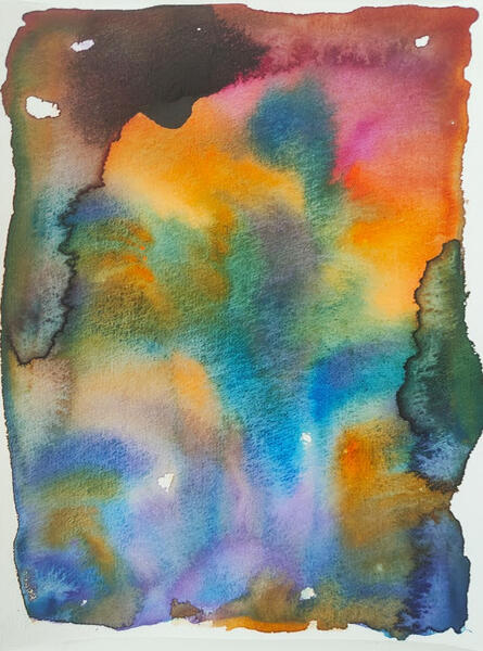 A5, watercolor. 50€