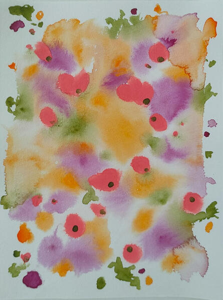 A5, watercolor. 15€