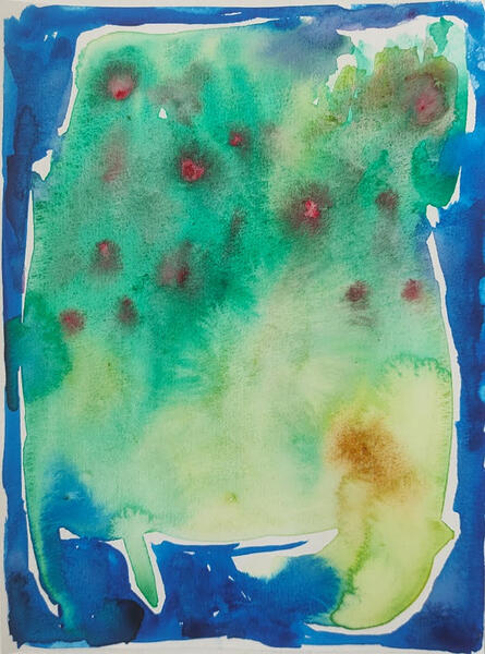 A5, watercolor. 50€