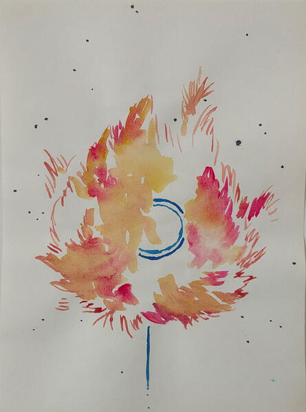 A3, watercolor. Pay what you want.