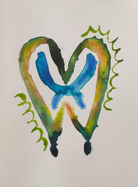 A5, watercolor. 15€