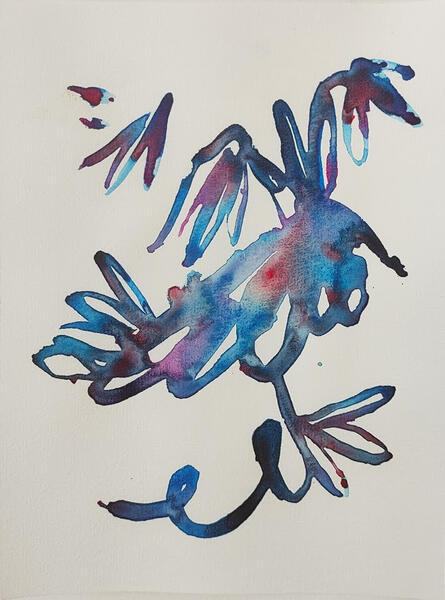 A5, watercolor. Pay what you want.