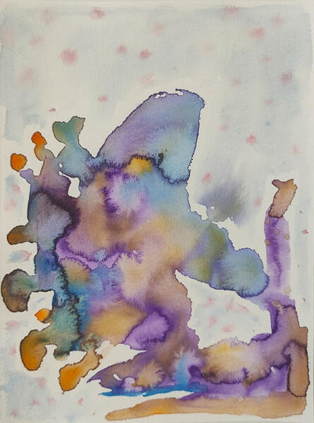 A5, watercolor. 20€