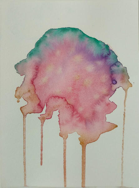 A5, watercolor. 15€