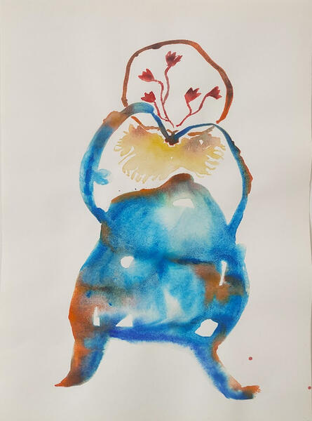 A3, watercolor. 15€