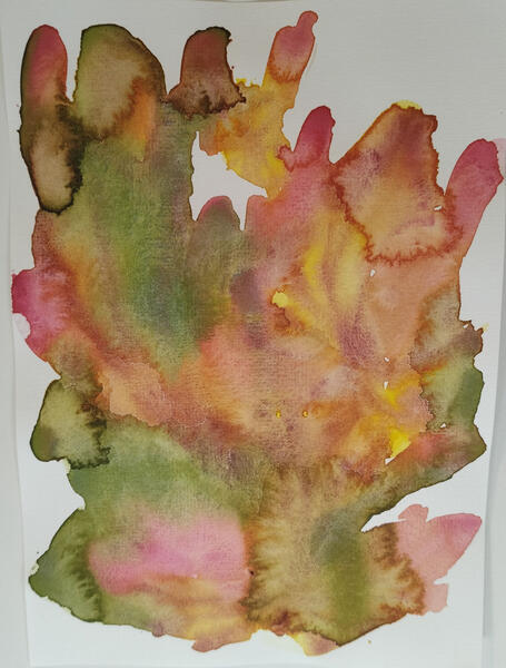 A5, watercolor. 15€