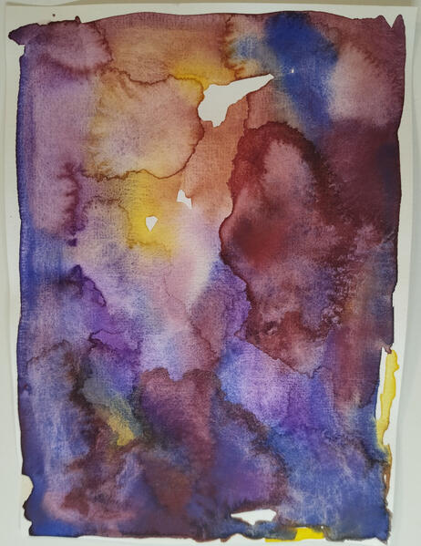 A5, watercolor. 15€