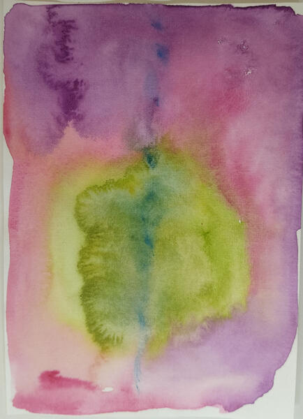 A5, watercolor. 25€