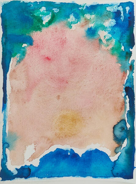 A5, watercolor. 15€