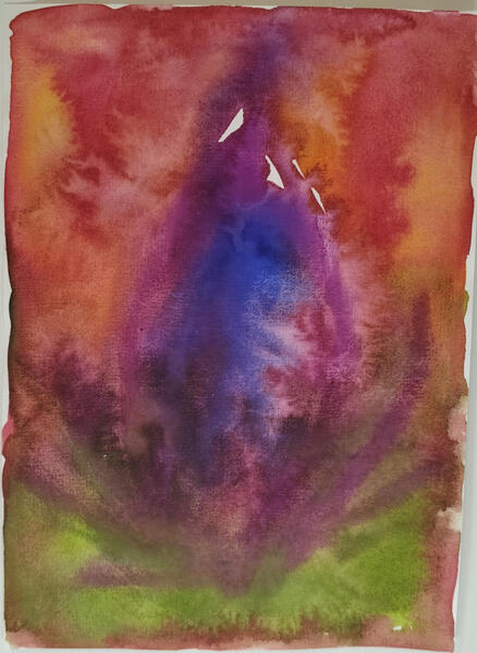 A5, watercolor. 25€