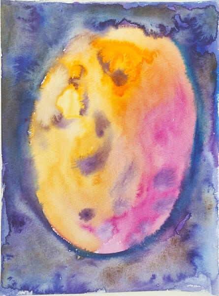 A5, watercolor. 25€