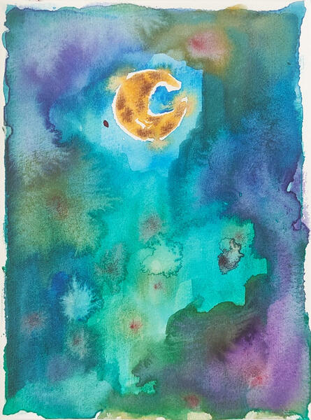 A3, watercolor. 20€