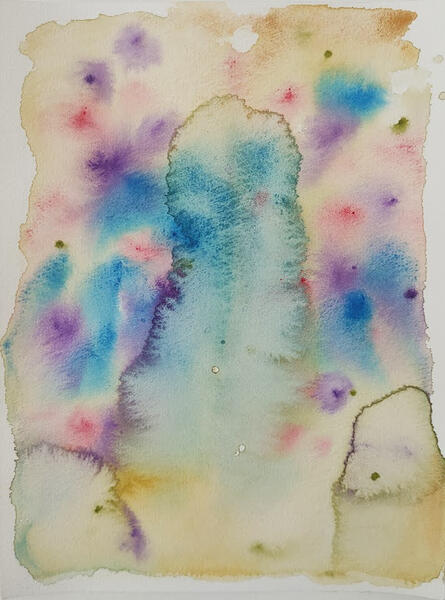 A5, watercolor. 50€