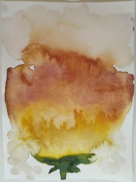 A5, watercolor. 15€