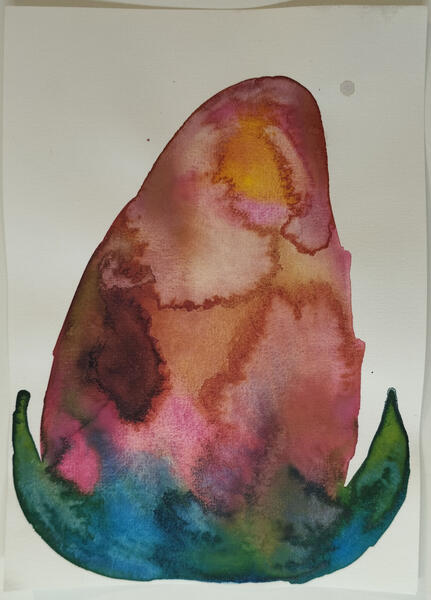 A5, watercolor. 20€