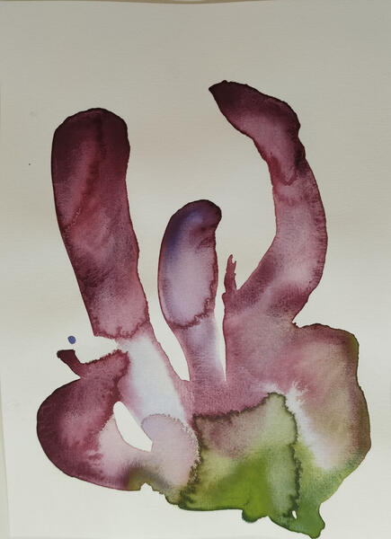 A5, watercolor. 25€