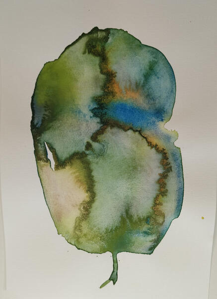 A5, watercolor. 35€