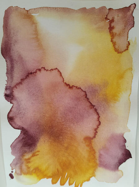 A5, watercolor. 25€