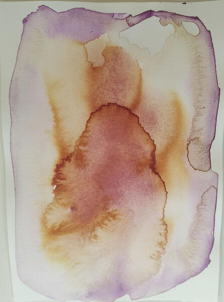 A5, watercolor. 25€