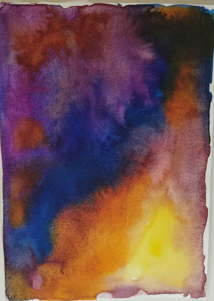 A5, watercolor. 35€