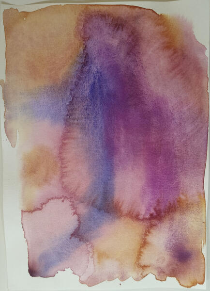 A5, watercolor. 25€