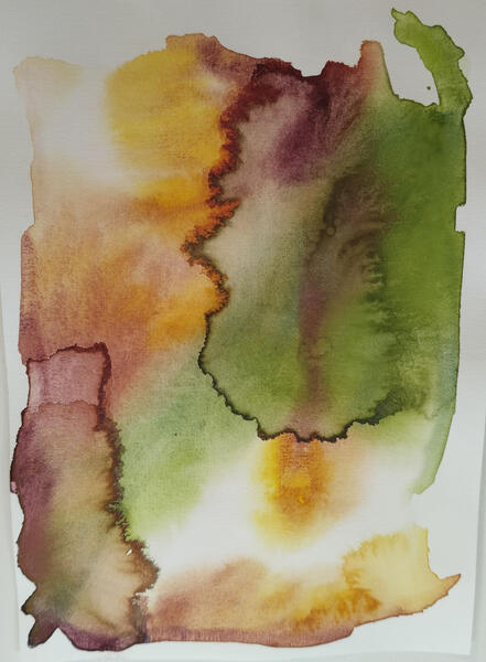 A5, watercolor. 50€