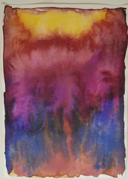 A5, watercolor. 25€